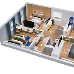 House 756 - Design-ferienhaus, 4 Schlafzimmer, 3 Baeder, Sauna & Kamin 度假居 美因茨