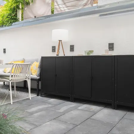 House 756 Modernes Design-ferienhaus Mit Sauna, Kamin, 4 Sz, 3 Baeder, Outdoor-kueche, Parken, Nahe Altstadt, Messe Und Airport * 마인츠