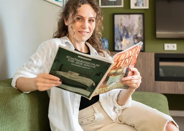 Casa de Férias House 756 Mainz - Design-Ferienhaus, 4 Schlafzimmer, 3 Baeder, Sauna & Kamin *