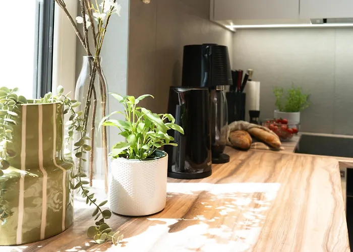 Casa de Férias House 756 Mainz - Design-Ferienhaus, 4 Schlafzimmer, 3 Baeder, Sauna & Kamin *